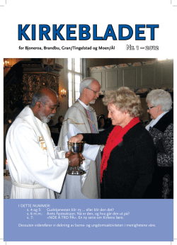 Kirkebladet nr 1 i 2012