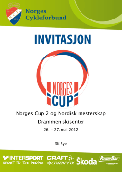 Invitasjon Utfor NC 2 Drammen NO