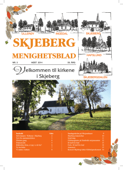 Velkommen til kirkene i Skjeberg - Sarpsborg kirke
