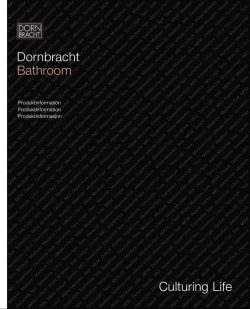 Dornbracht Bathroom Produktinformation