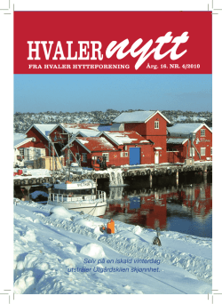 Last ned som PDF - Hvaler Hytteforening