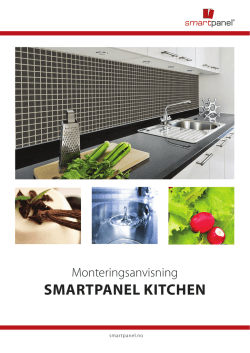 Monteringsanvisning for Smartpanel Kitchen