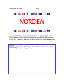 NORDEN - norsksiden