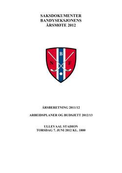 Årsberetning 2012 (pdf)