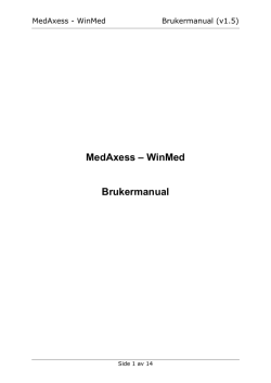 MedAxess – WinMed