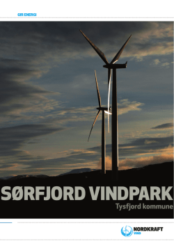Brosjyre Sørfjord vindpark.indd