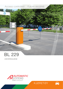 BL 229 - Produktfakta