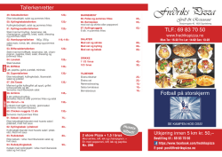Takeaway-meny(PDF) - Fredriks Pizza, Grill og Restaurant