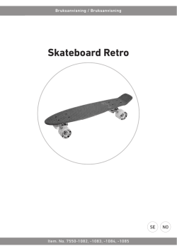Skateboard Retro