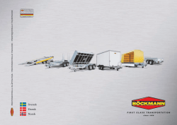 Dansk Norsk Svensk - Böckmann Fahrzeugwerke GmbH