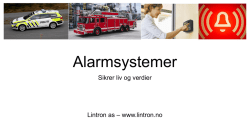 Alarmsystemer