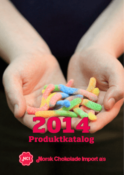 Produktkatalog 2014