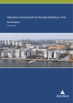 Aberdeen Eiendomsfond Norden/Baltikum ASA