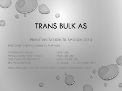 Trans Bulk AS