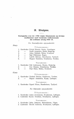 Utvalgene Lofotfisket 1948-49