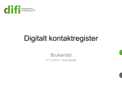 6-Presentasjon av Digitalt kontaktregister.pdf