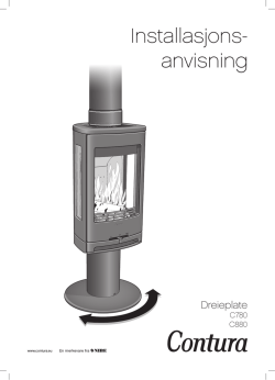 Dreieplate - Contura stoves