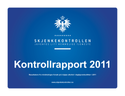 Kontrollrapport 2011