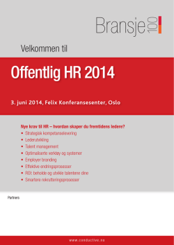 Offentlig HR 2014