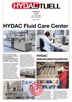 HYDAC Fluid Care Center