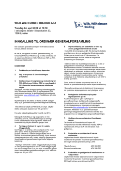 WW Holding - Innkalling AGM 03 04 2014.pdf