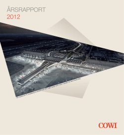 Årsrapport 2012 COWI AS (pdf)
