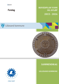 Hovedplan VA 2015-2026 sammendrag