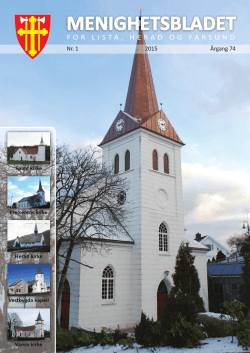 MENIGHETSBLADET - Den norske kirke
