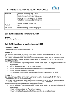 Protokoll 12.05.2014 - D-IKT