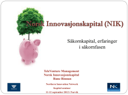 Norsk Innovasjonskapital