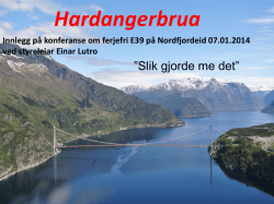 Hardangerbrua - Einar Lutro