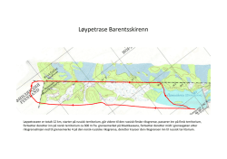 løypekart barentsskirennet