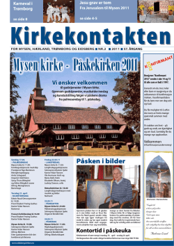 Kirkekontakten nr 2 - 2011 - Eidsberg kirkelige