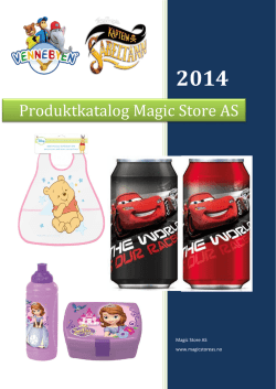 Produktkatalog Magic Store AS