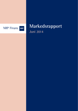 Markedsrapport juni 2014