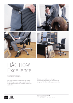HÅG H09® Excellence
