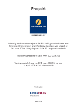 Fortrinnsrettsemisjon