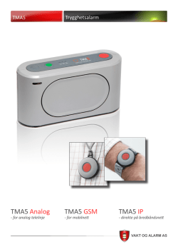 TMA5 1-3.pdf - Vakt og Alarm AS