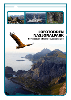Lofotodden nasjonalpark: Forstudium til