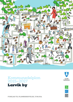 Kommunedelplan 2015-2027 - Larvik Øst Rotary Klubb