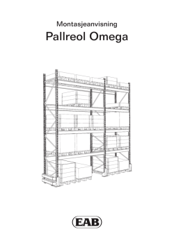 Montasjeanvisning - Pallreol Omega