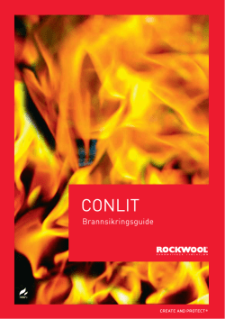 CONLIT Brannsikringsguide