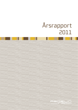 Last ned årsrapport 2011