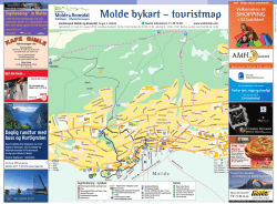 Molde bykart – touristmap