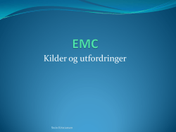 EMC – del 1 - Tavleforeningen.no