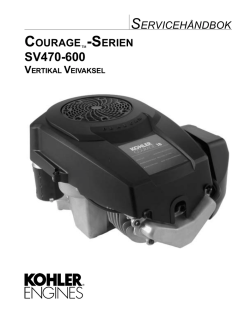 SV470-600 - Kohler Engines
