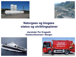 Naturgass og biogass