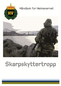 Haandbok for skarpskyttertroppen.pdf - Heimevernet
