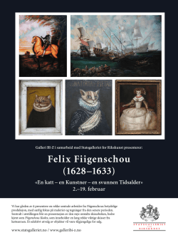 Felix Fiigenschou (1628–1633) «En katt - Galleri BI-Z