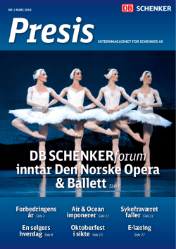 DB schenkerforum inntar Den norske opera & Ballett Side 6